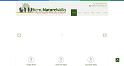 Desktop Screenshot of kerrynaturewalks.com